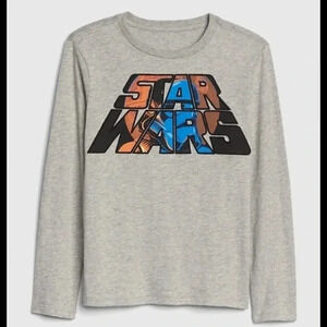 GAP Star Wars Long Sleeve Shirt Boys Size XXL 14-16
